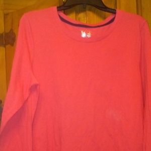 Sonoma Long Sleeve "coral" Sonoma Intimates Top